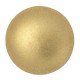 Les perles par Puca® Cabochon 25mm - Light gold mat 00030/01710